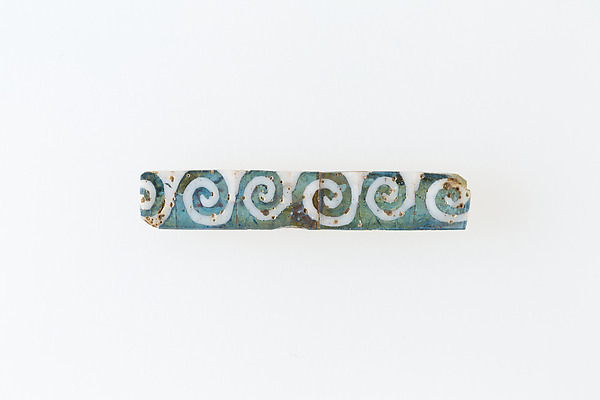 Inlay, running spirals by an unrecorded maker, The Metropolitan Museum of Art