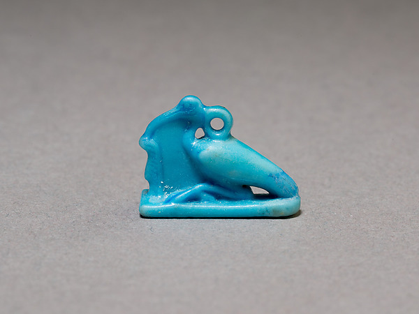 Ibis with maat feather by an unrecorded maker, The Metropolitan Museum of Art