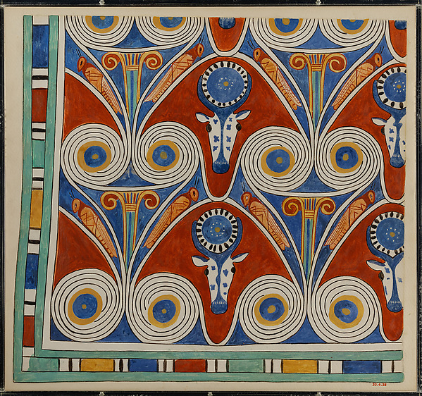 Ceiling Fragment, Tomb of Neferhotep