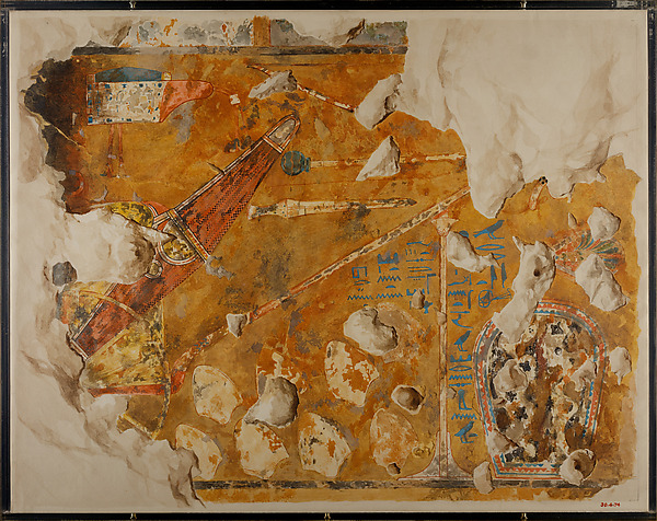 Chariot and Weapons, Tomb of Qenamun