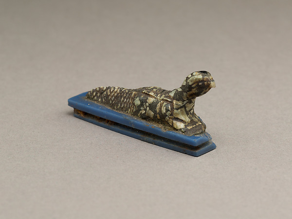 Falcon-headed crocodile, possibly Soknopaios