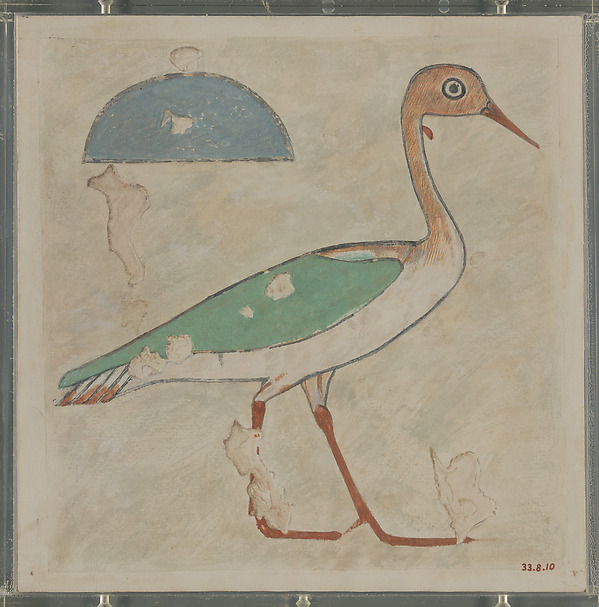 Detail of a Bird, Tomb of Khnumhotep