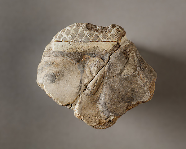 Tile with a head of a Mesopotamian captive from the palace of Ramesses II