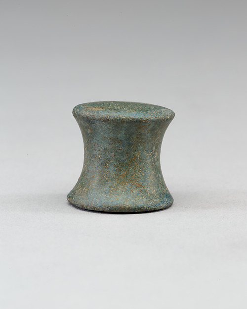 Spool-Shaped Game Pieces from Neferkhawet's Tomb