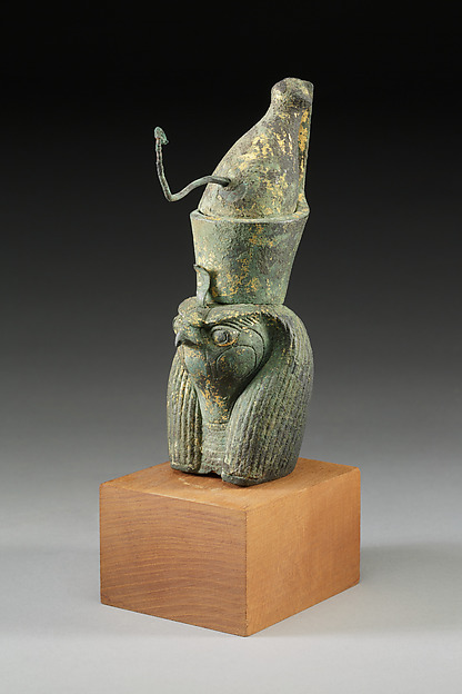 Head of Horus for attachment by an unrecorded maker, The Metropolitan Museum of Art