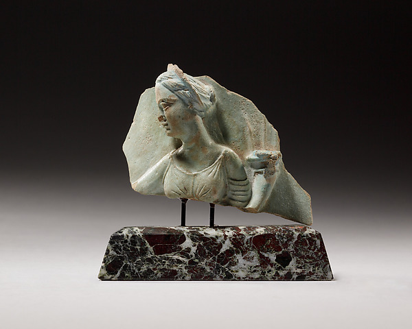 Vase fragment depicting Berenike II