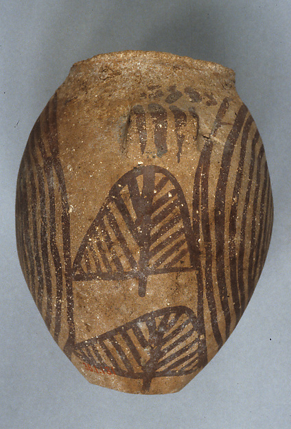 Decorated ware jar