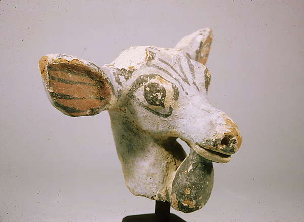 Ibex Head from the Shoulder of a Vessel