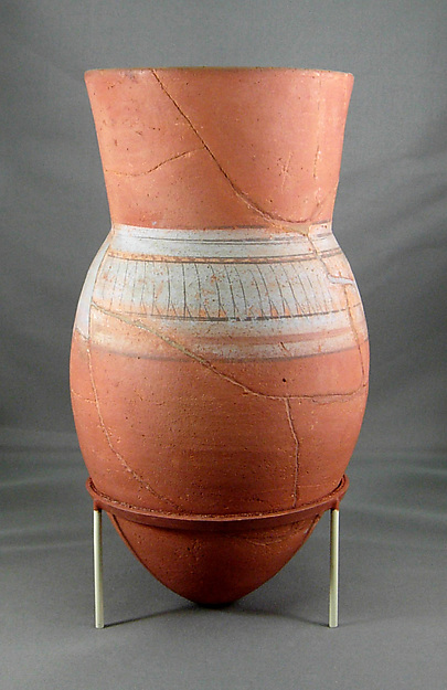 Painted Jar from Tutankhamun's Embalming Cache by an unrecorded maker, The Metropolitan Museum of Art