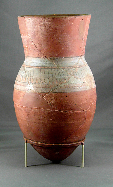 Painted Jar from Tutankhamun's Embalming Cache by an unrecorded maker, The Metropolitan Museum of Art