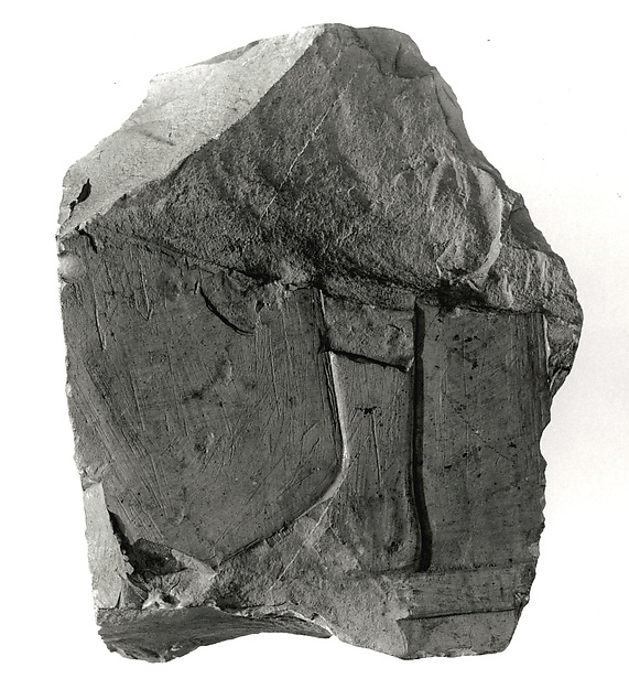 Raised relief fragment, 664–610 BCE