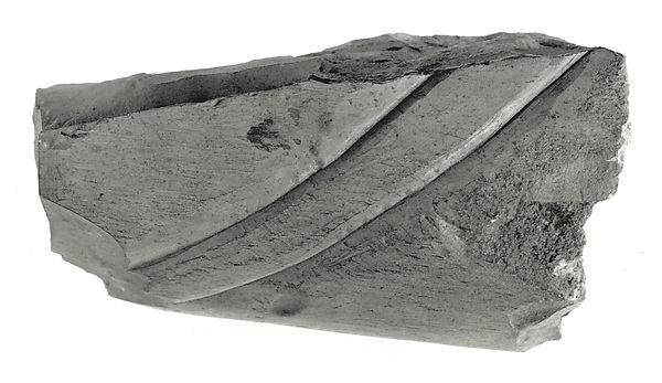 Raised relief fragment, 664–610 BCE
