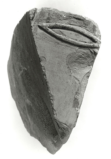 Raised relief fragment, 664–610 BCE