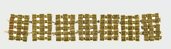 Unattached Spacers from a Bracelet or Anklet of Sithathoryunet