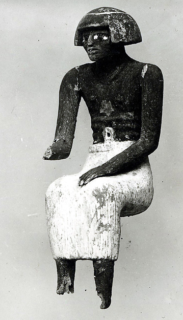 Figure of a Seated Man by an unrecorded maker, The Metropolitan Museum of Art