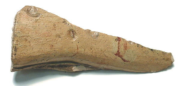 Raised relief fragment, 664–610 BCE