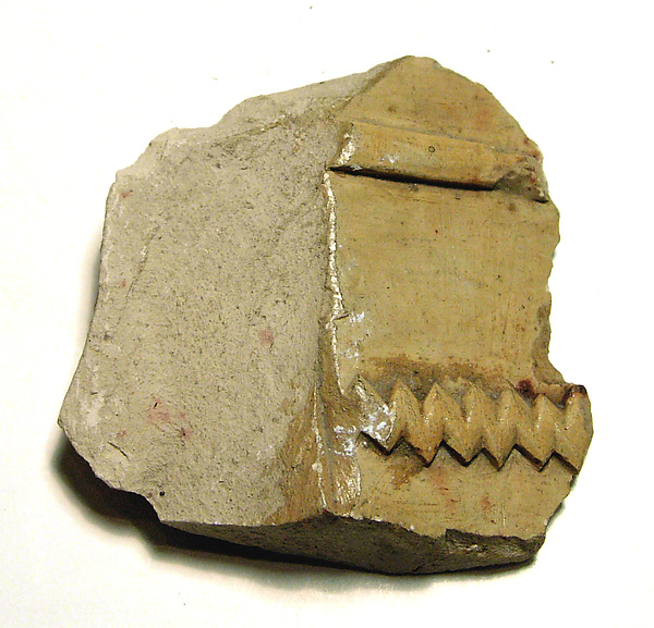 Raised relief fragment, 664–610 BCE