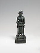 Statue of Seated Imhotep | Ptolemaic Period | The Met