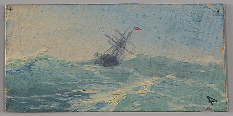 Image for A Ship in a Stormy Sea