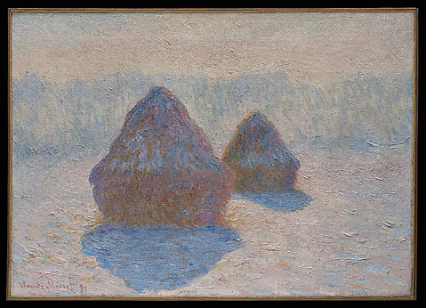 Image for Haystacks (Effect of Snow and Sun)