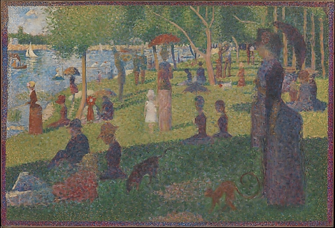 Study for "A Sunday on La Grande Jatte"