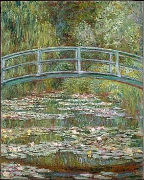 Image for Bridge over a Pond of Water Lilies
