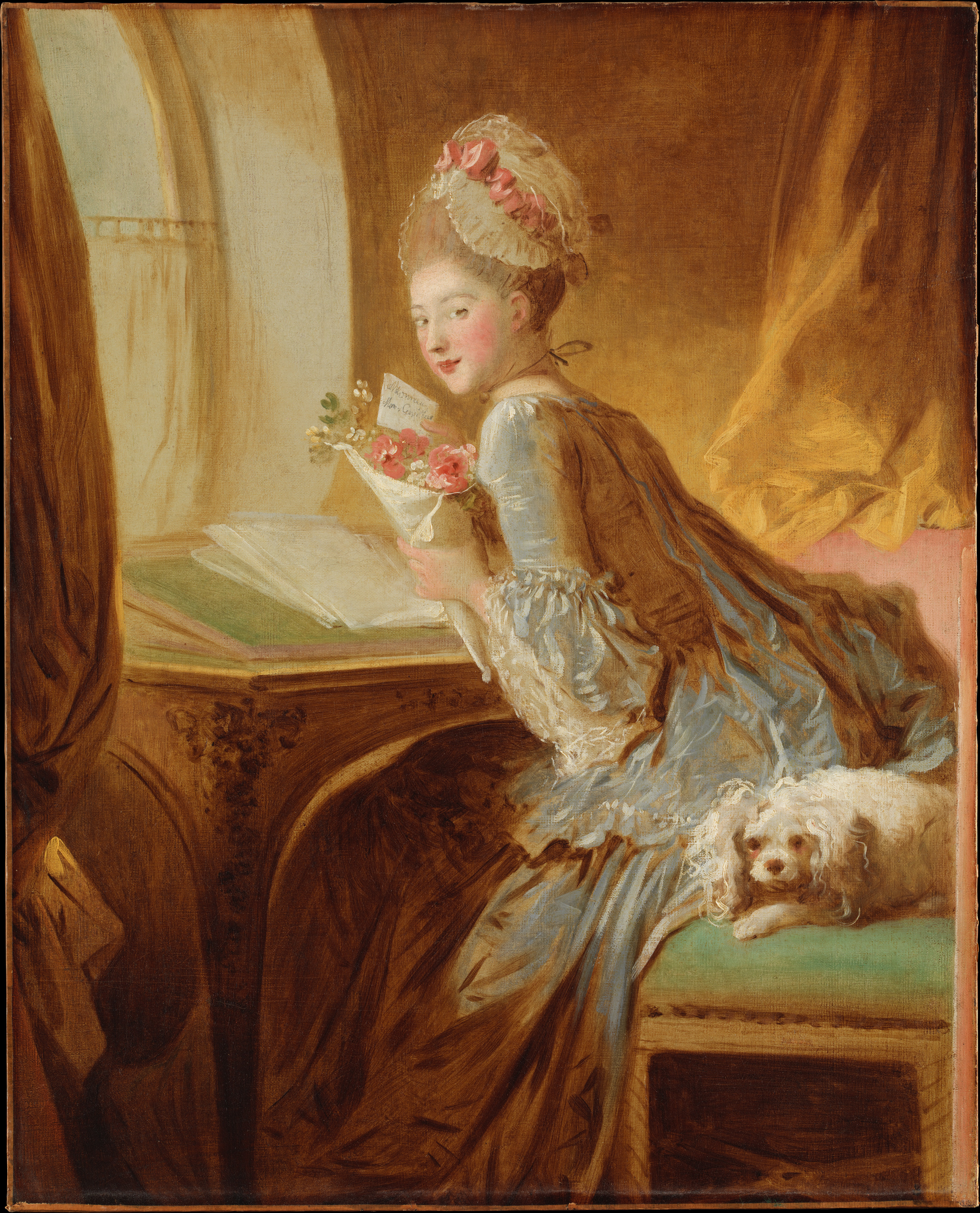 Jean Honoré Fragonard | The Love Letter | The Metropolitan ...