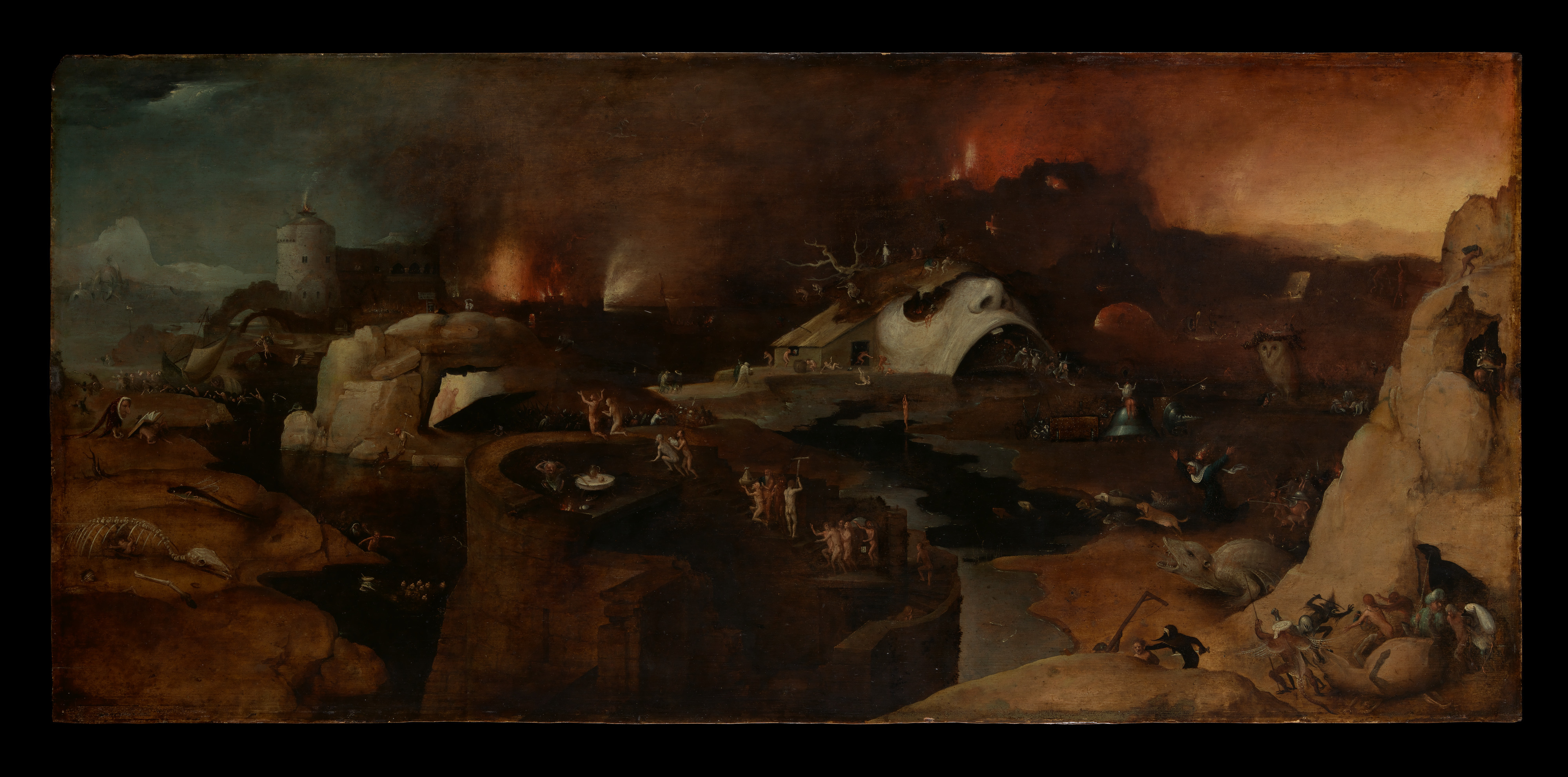 Follower Of Hieronymus Bosch Christ S Descent Into Hell The Metropolitan Museum Of Art