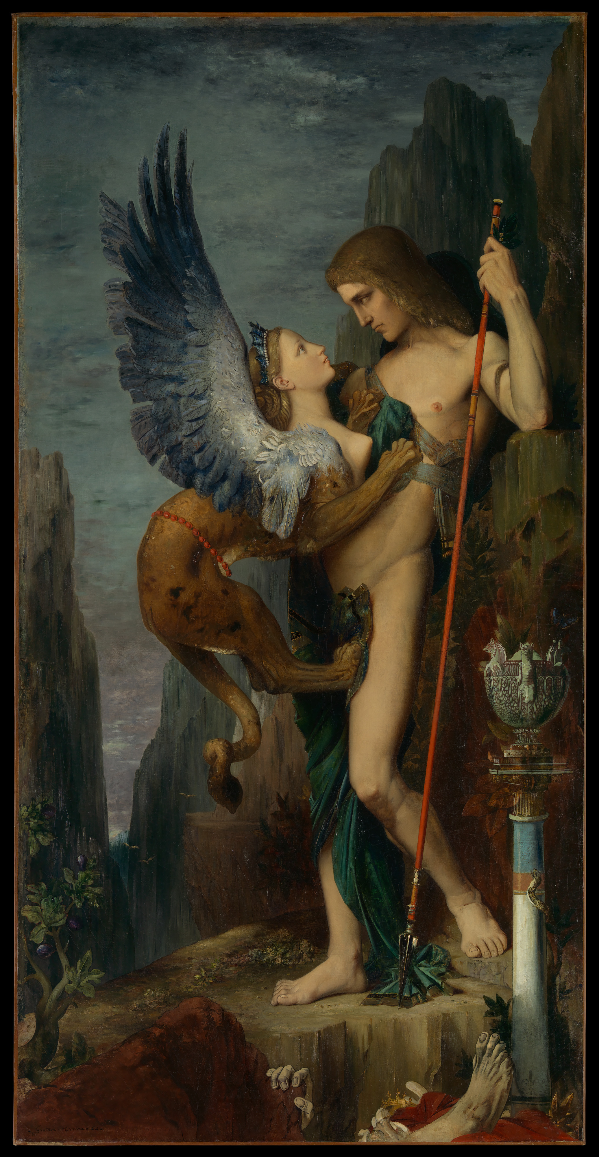 Gustave Moreau Oedipus and the Sphinx The Metropolitan Museum of photo