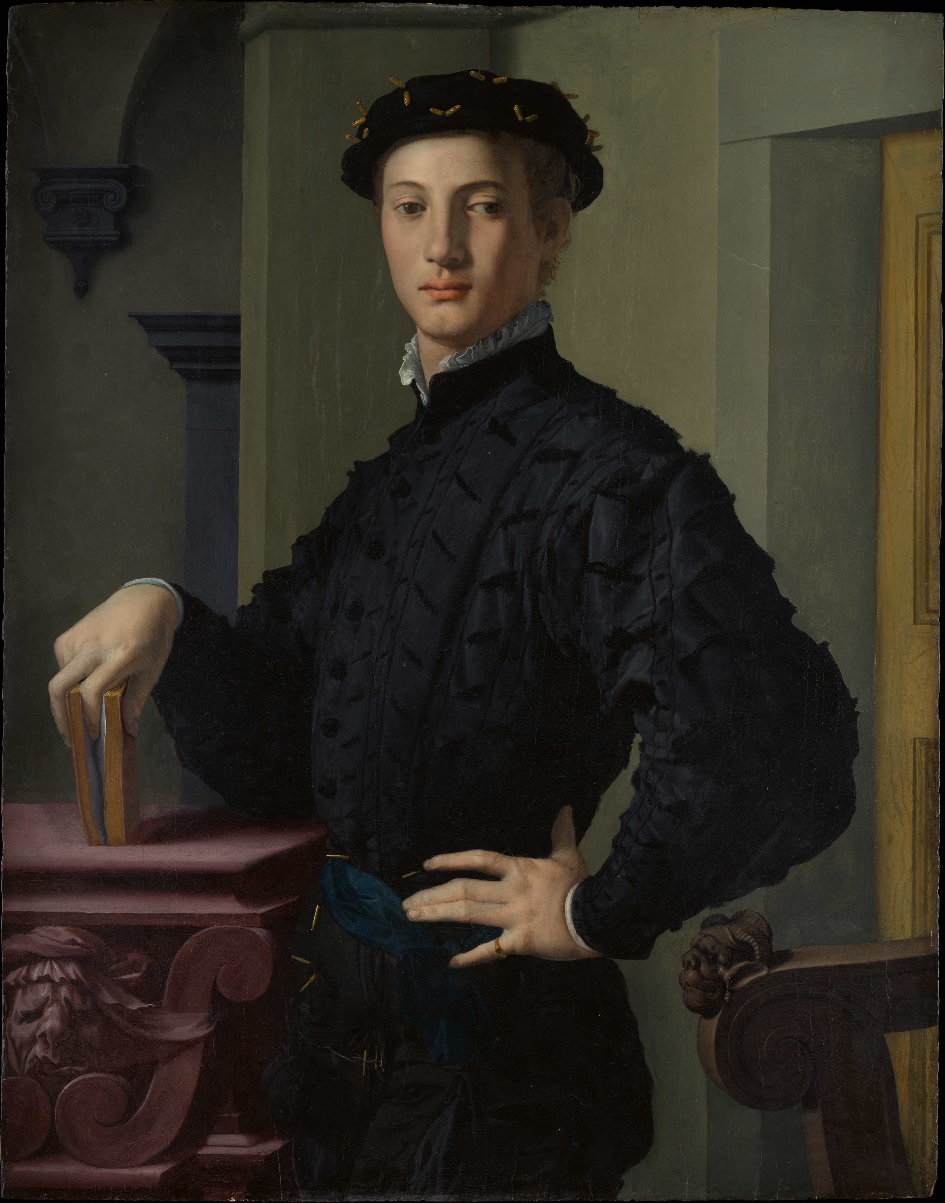 Bronzino Agnolo Di Cosimo Di Mariano Portrait Of A Young Man The Metropolitan Museum Of Art