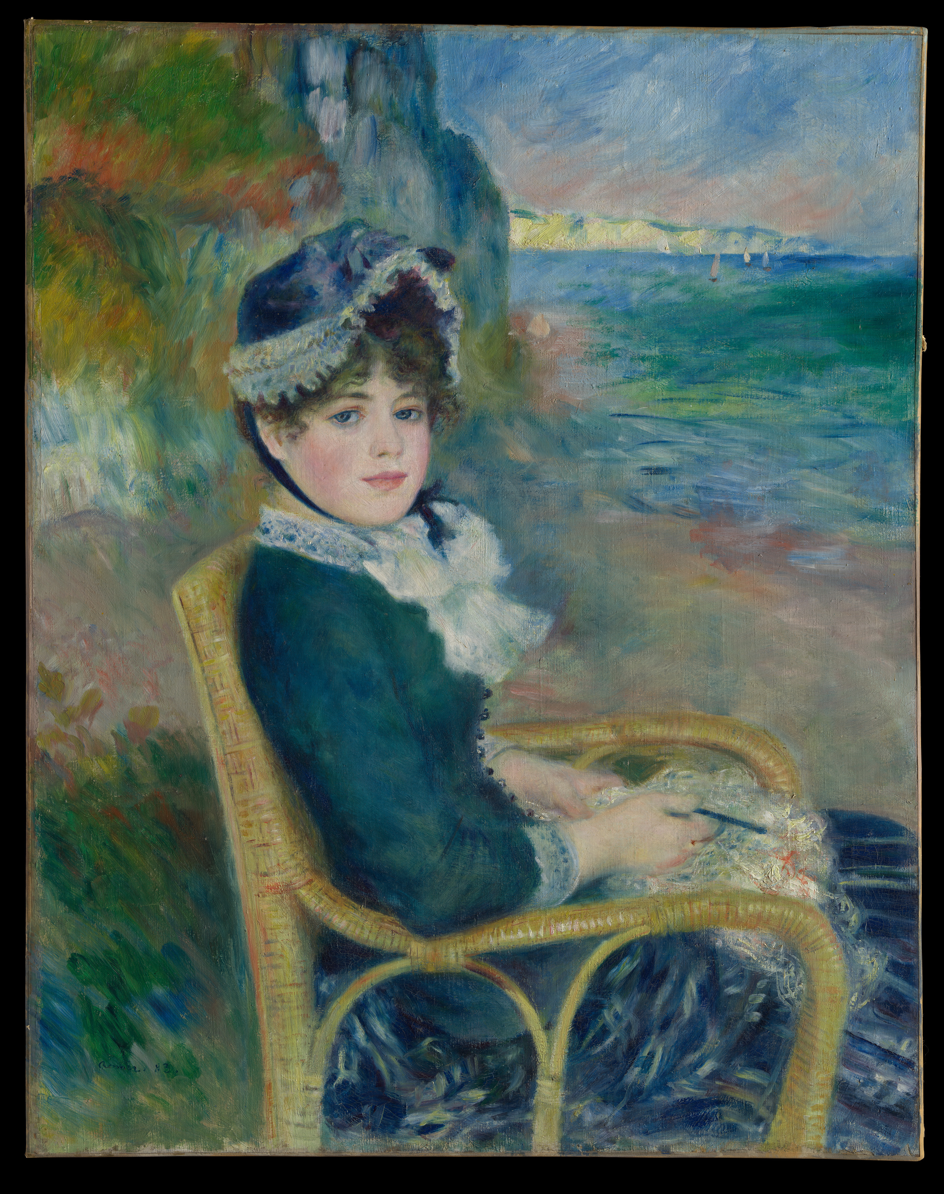 renoir painting by the