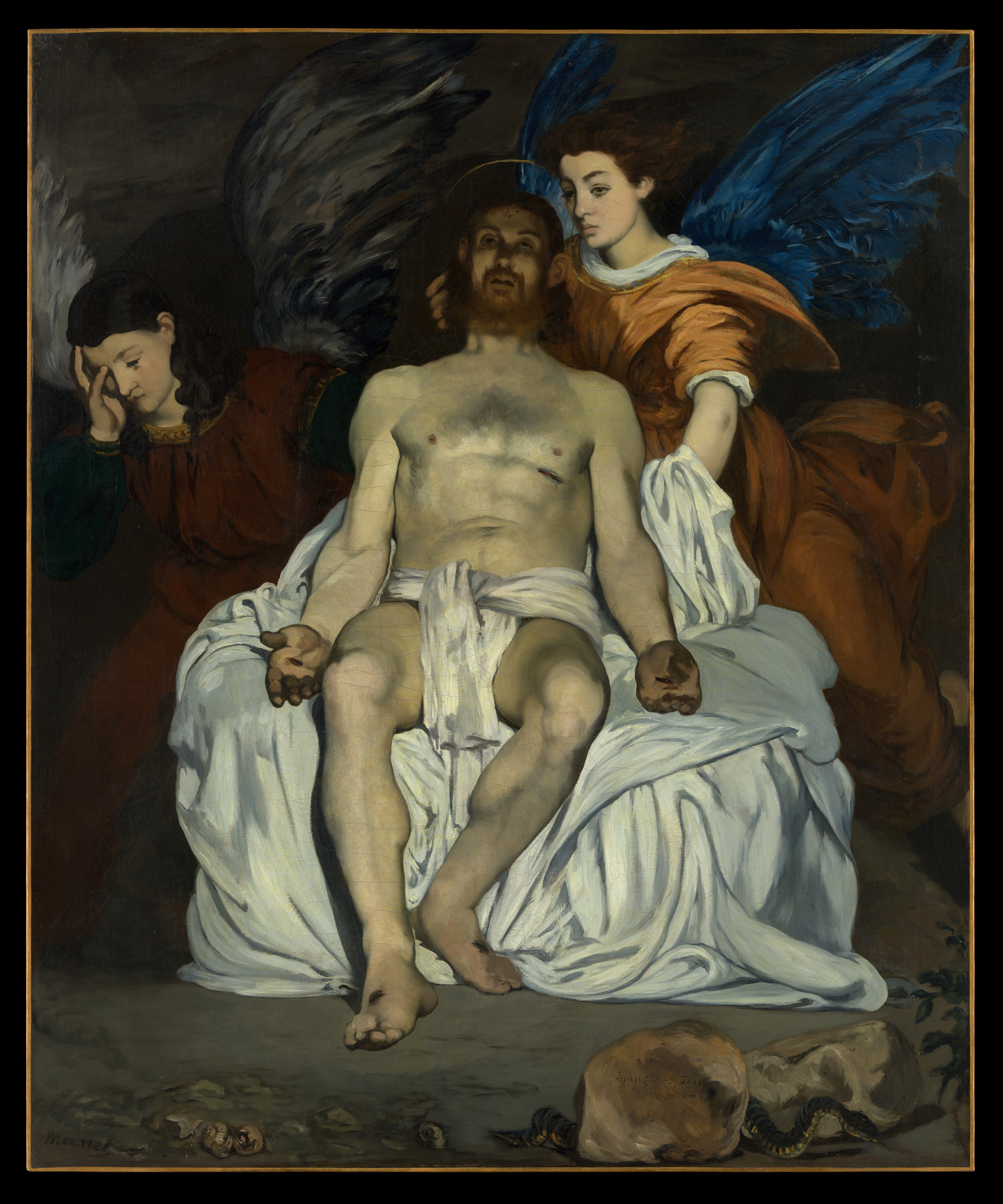 Edouard Manet, The Dead Christ with Angels