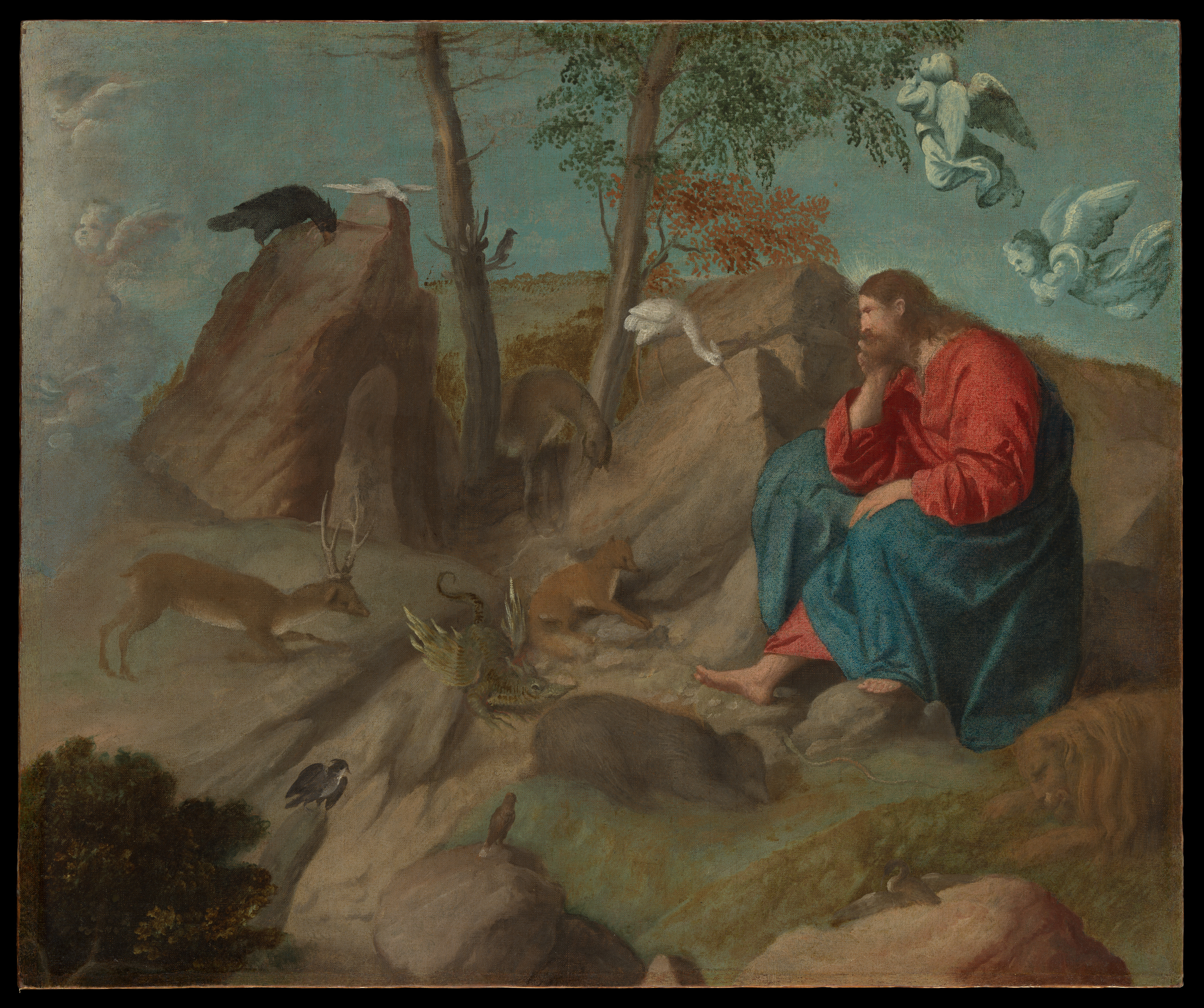 Emilia Di Giovanni Xxx - Moretto da Brescia (Alessandro Bonvicino) | Christ in the Wilderness | The  Metropolitan Museum of Art