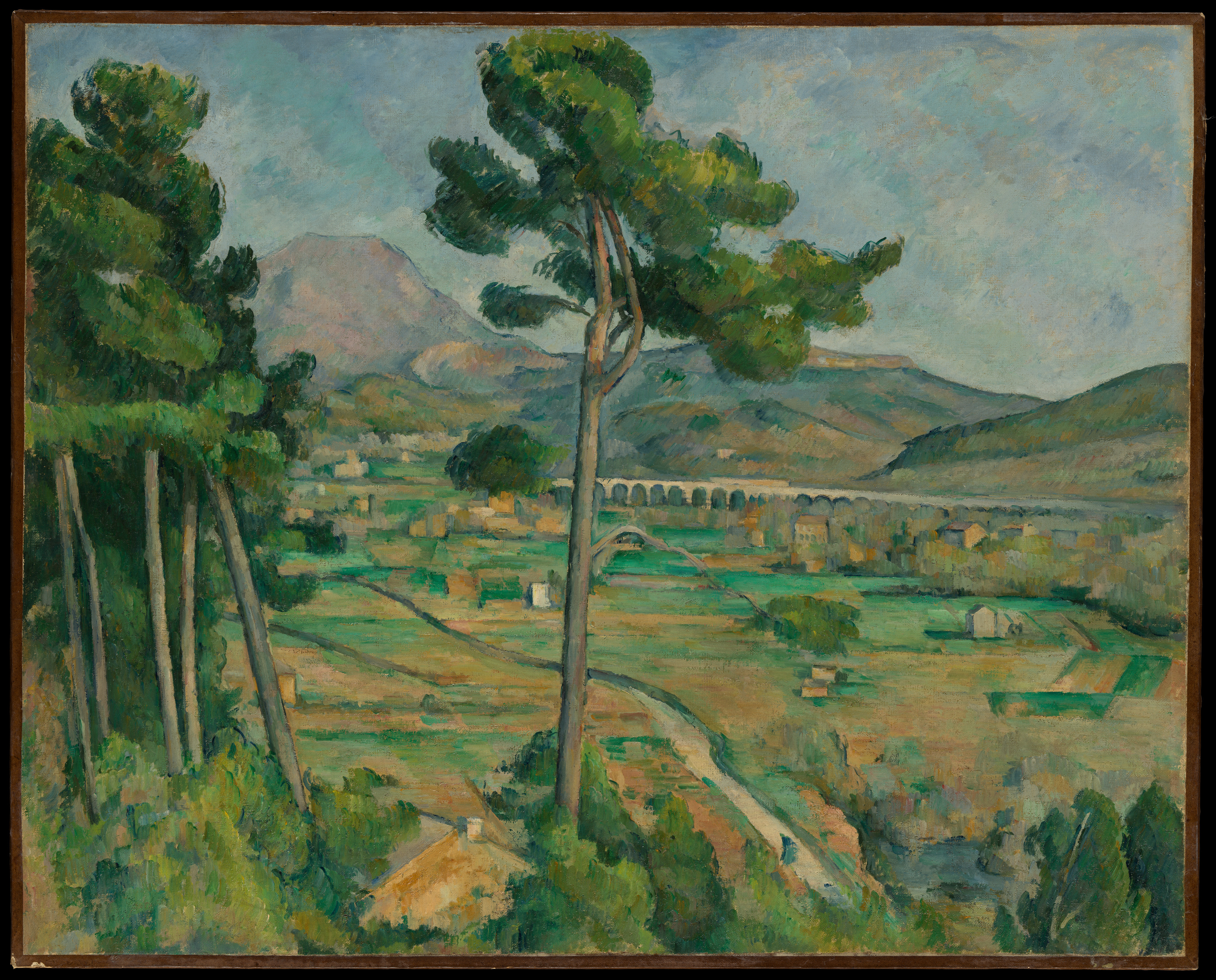 Paul Czanne  Mont Sainte-Victoire and the Viaduct of the Arc River Valley   The Metropolitan Museum of Art