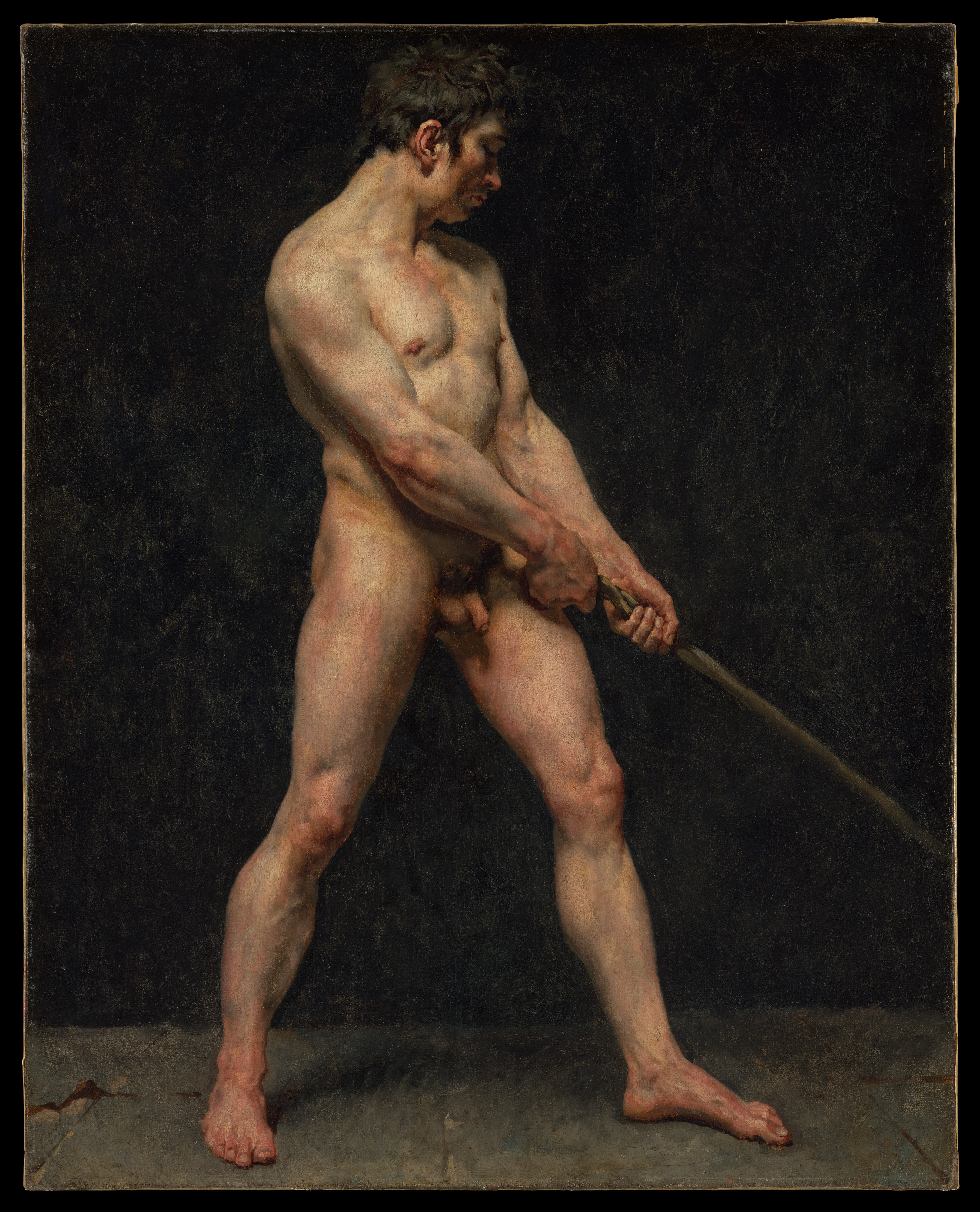 Follower of Pierre Narcisse Guérin | Study of a Nude Man | The Metropolitan  Museum of Art