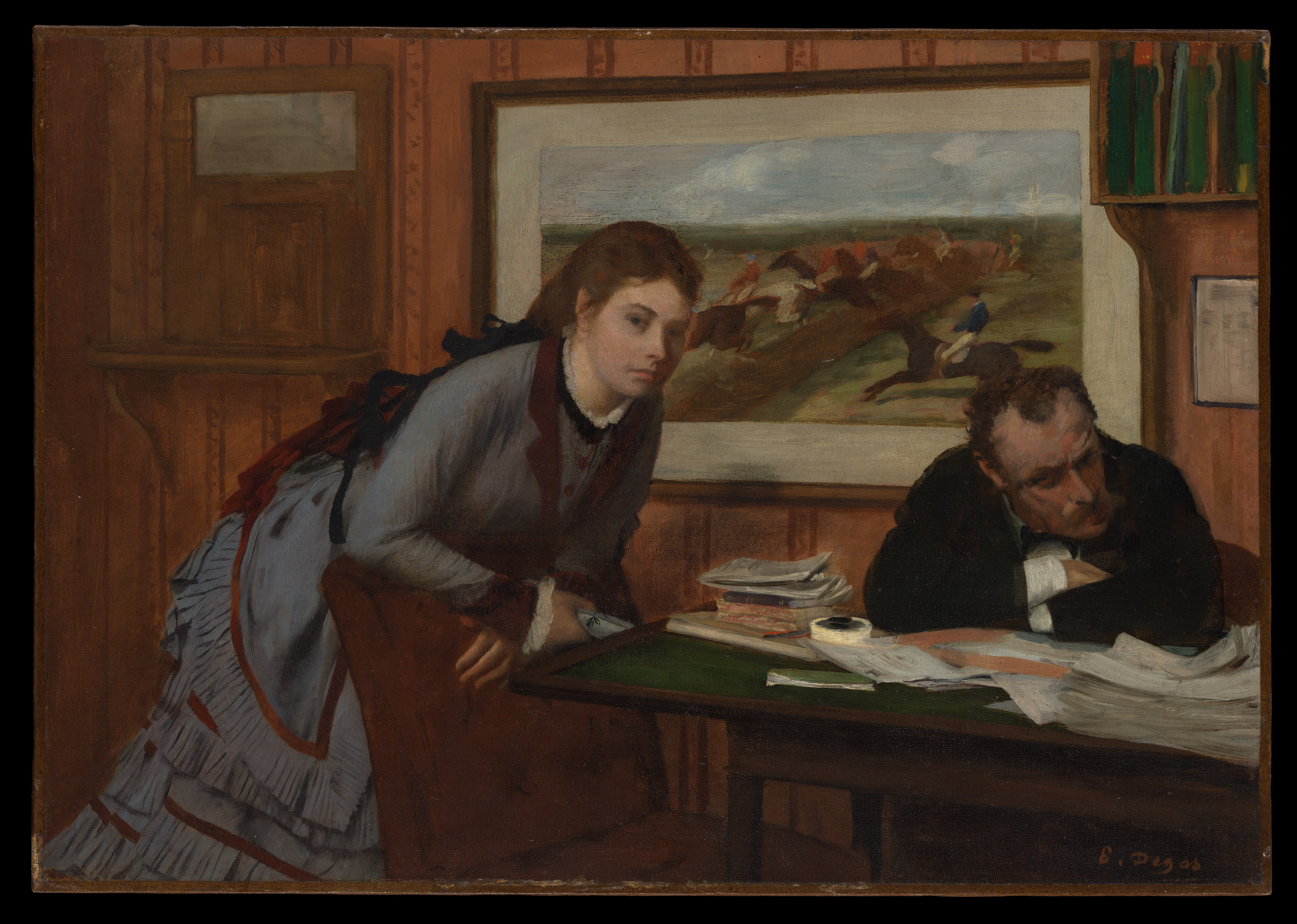Edgar Degas Sulking The Metropolitan Museum of image