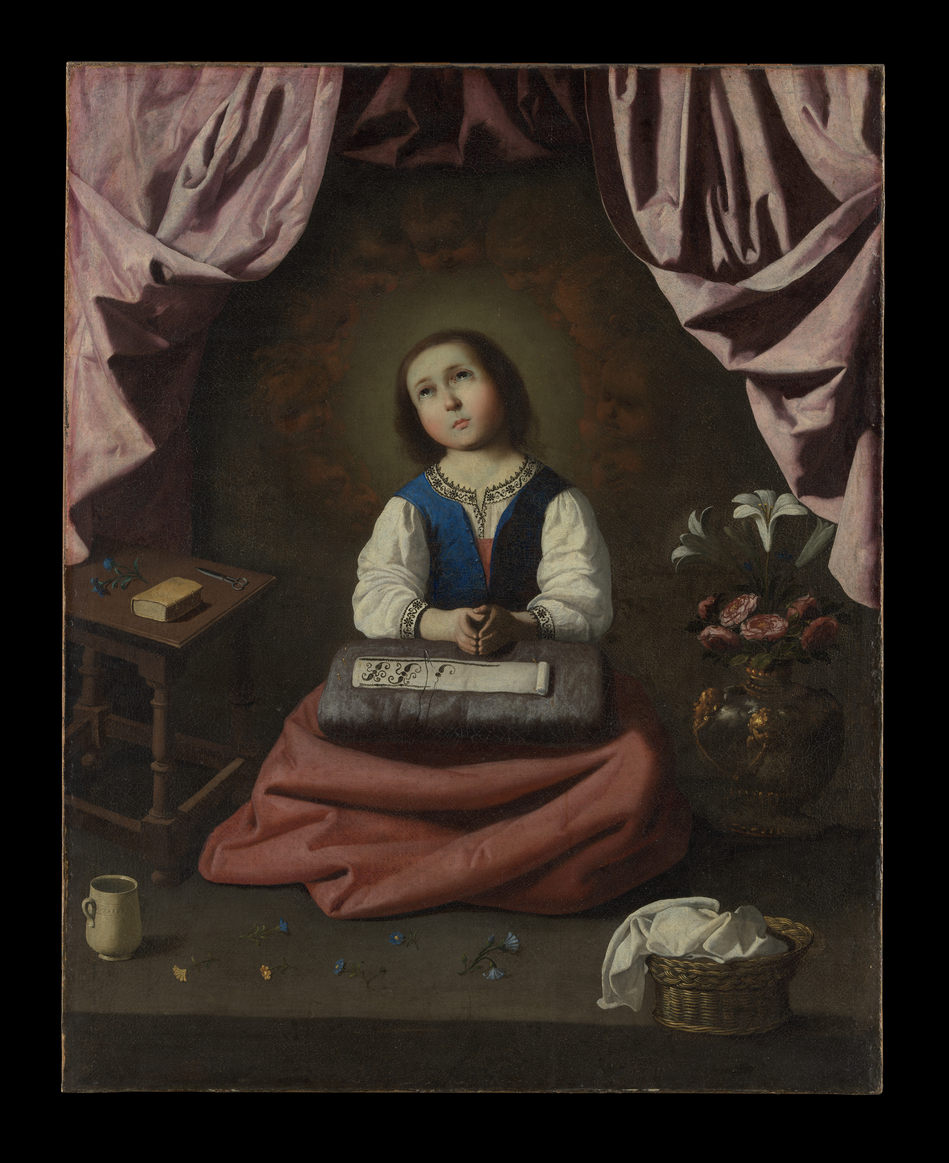 Francisco de Zurbarán | The Young Virgin | The Metropolitan Museum