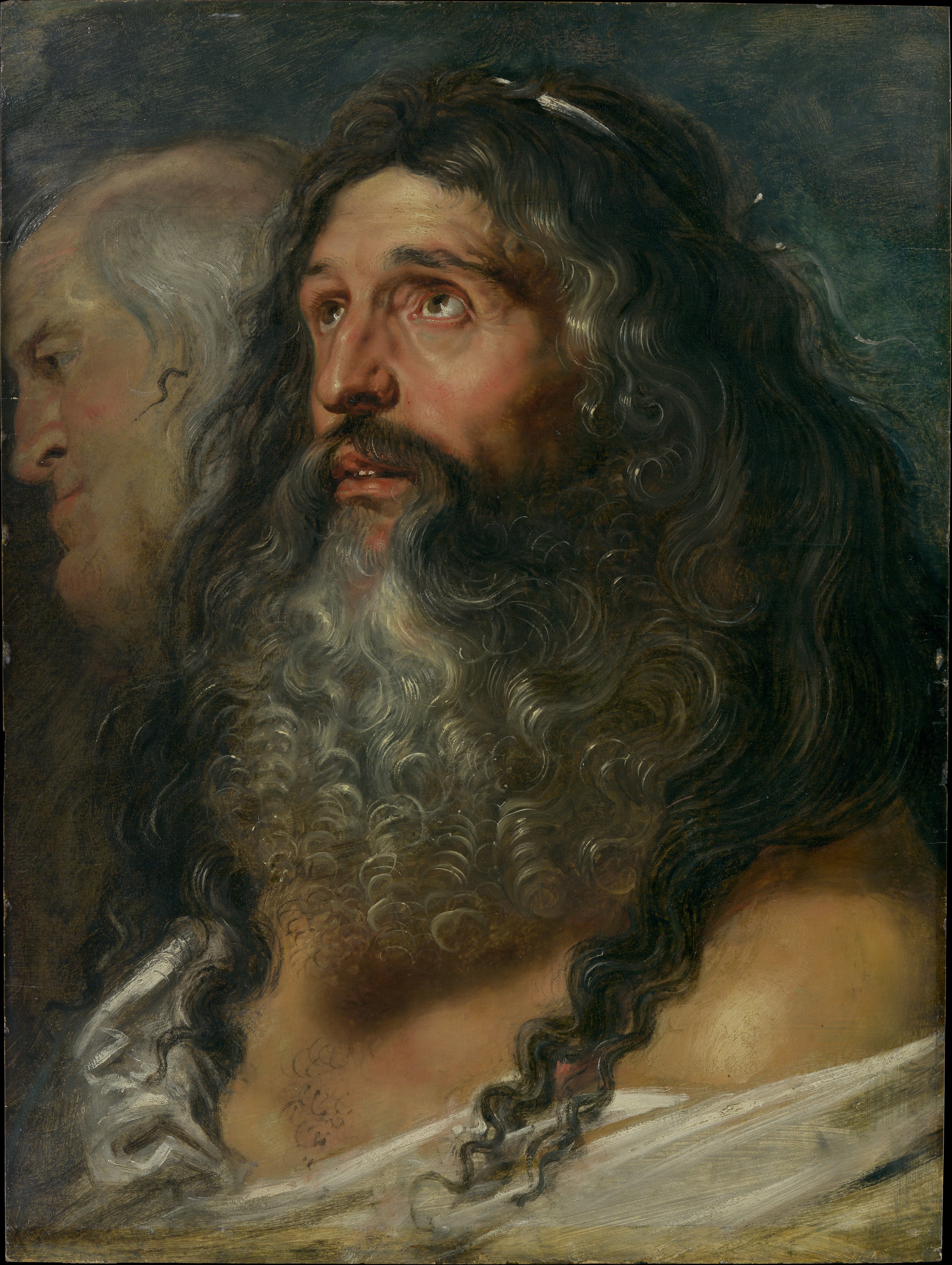 Peter Paul Rubens | Study of Two Heads | The Metropolitan Museum of Art