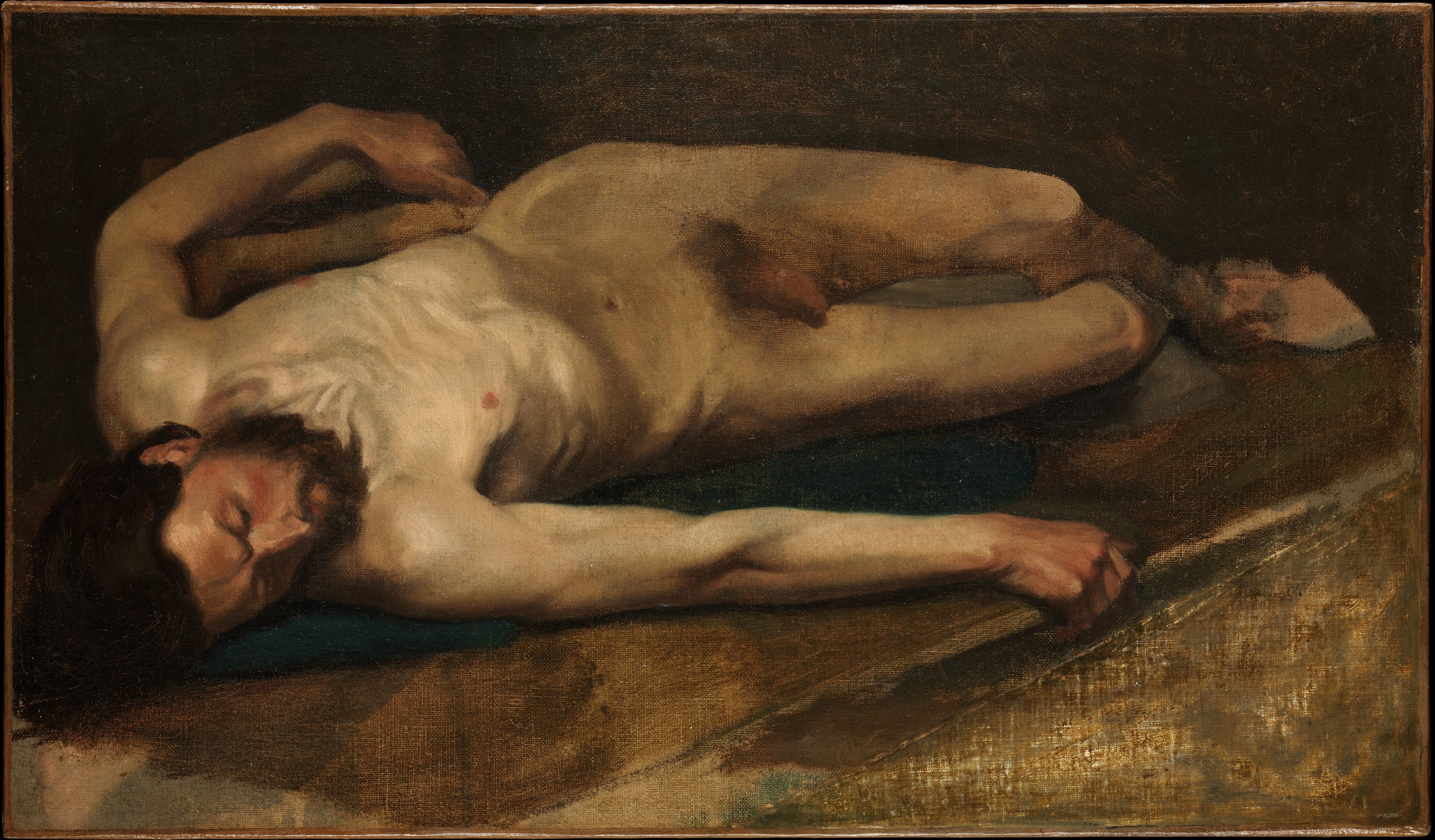 Edgar Degas | Male Nude | The Metropolitan Museum of Art