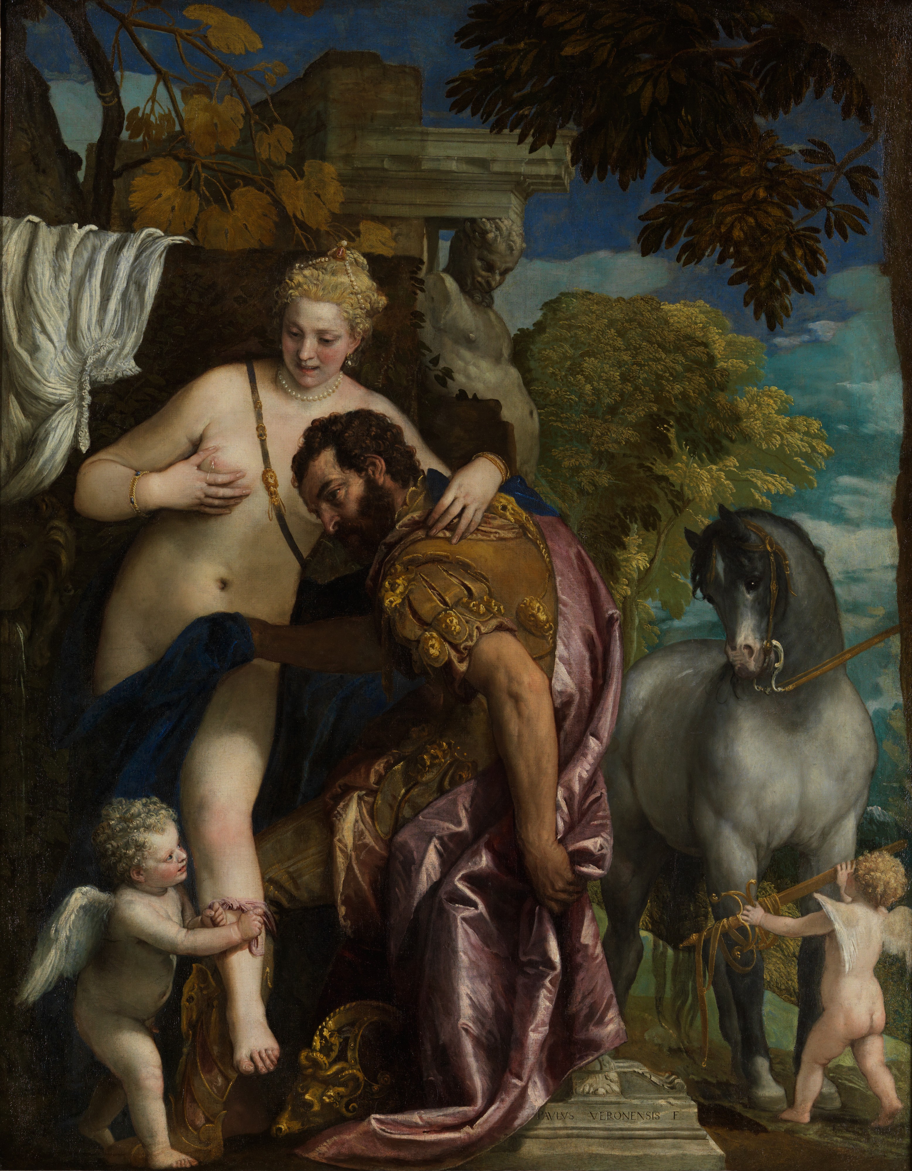 Paolo Veronese (Paolo Caliari) | Mars and Venus United by Love | The  Metropolitan Museum of Art