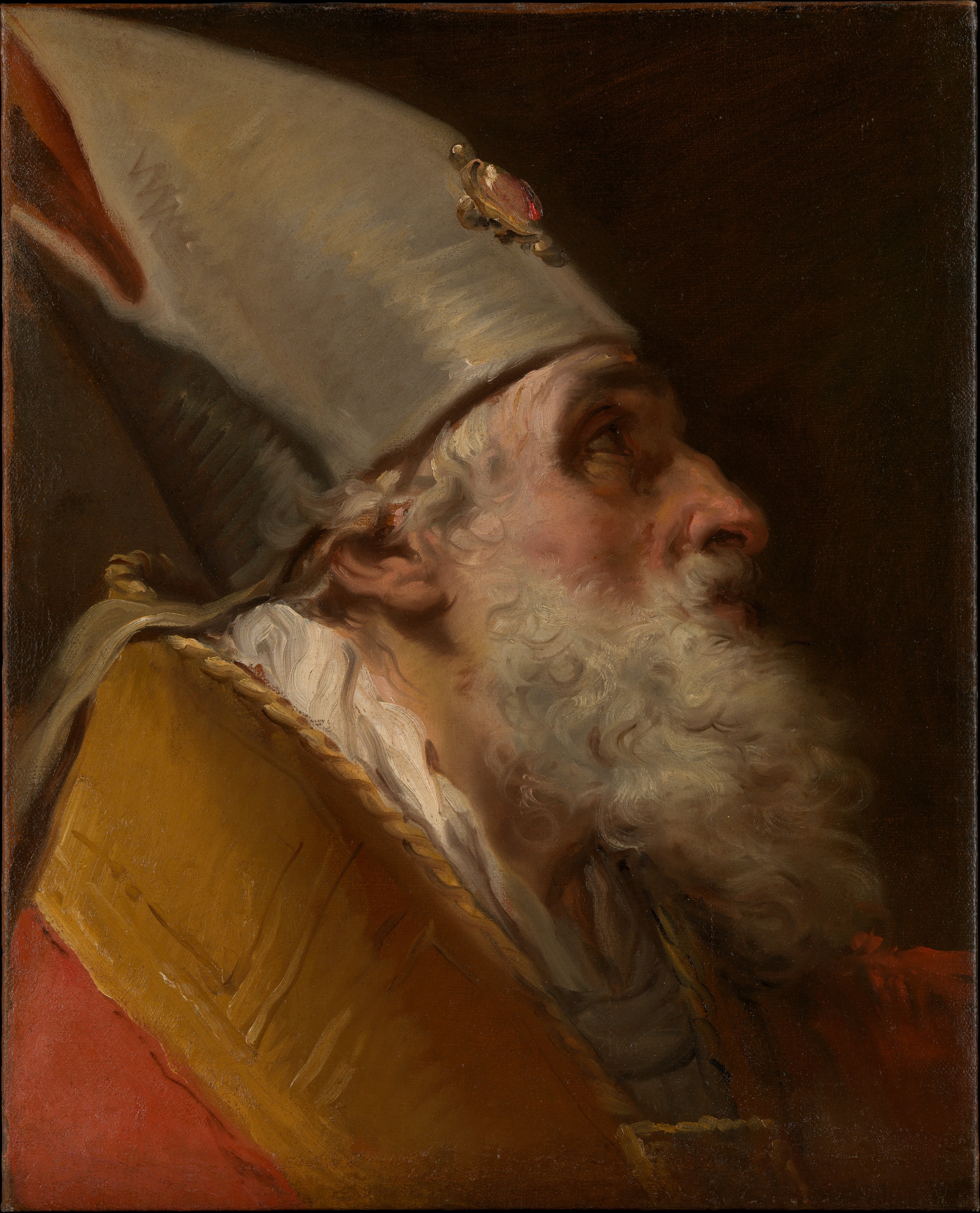 Gaetano Gandolfi | Head of a Bishop | The Metropolitan Museum of Art