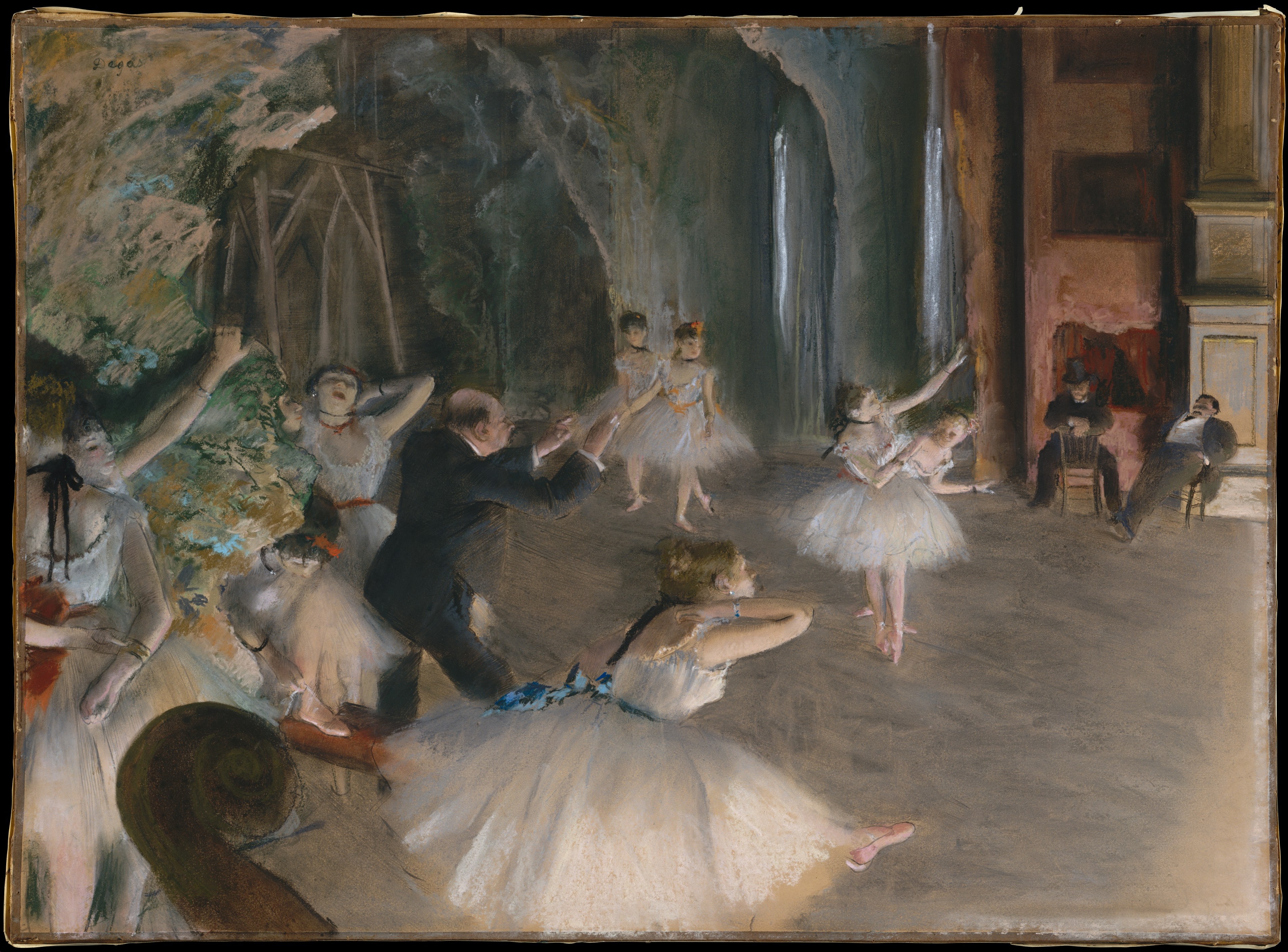 Ballet Rehearsal By Edgar Degas