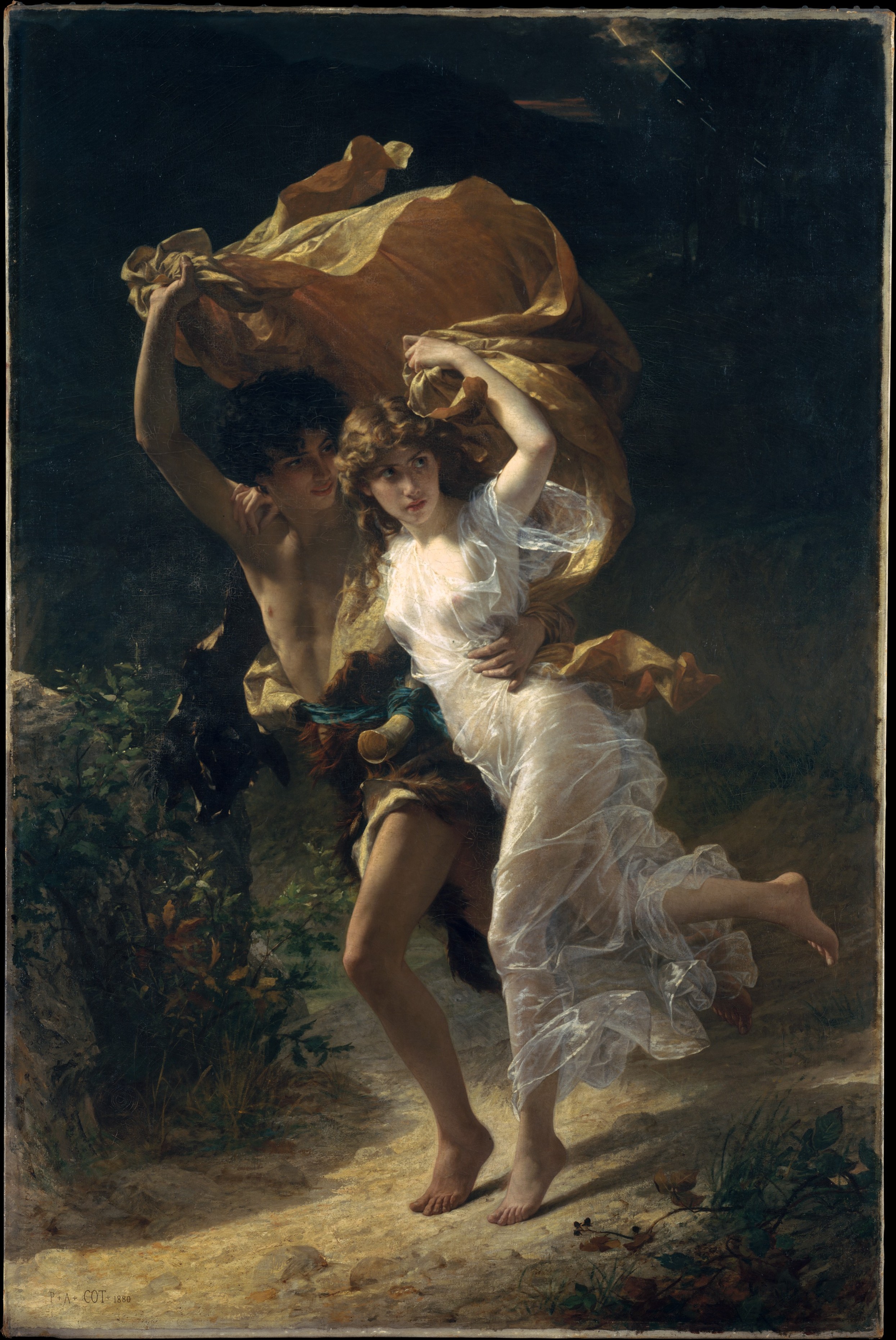 Pierre Auguste Cot The Storm The Metropolitan Museum of Art