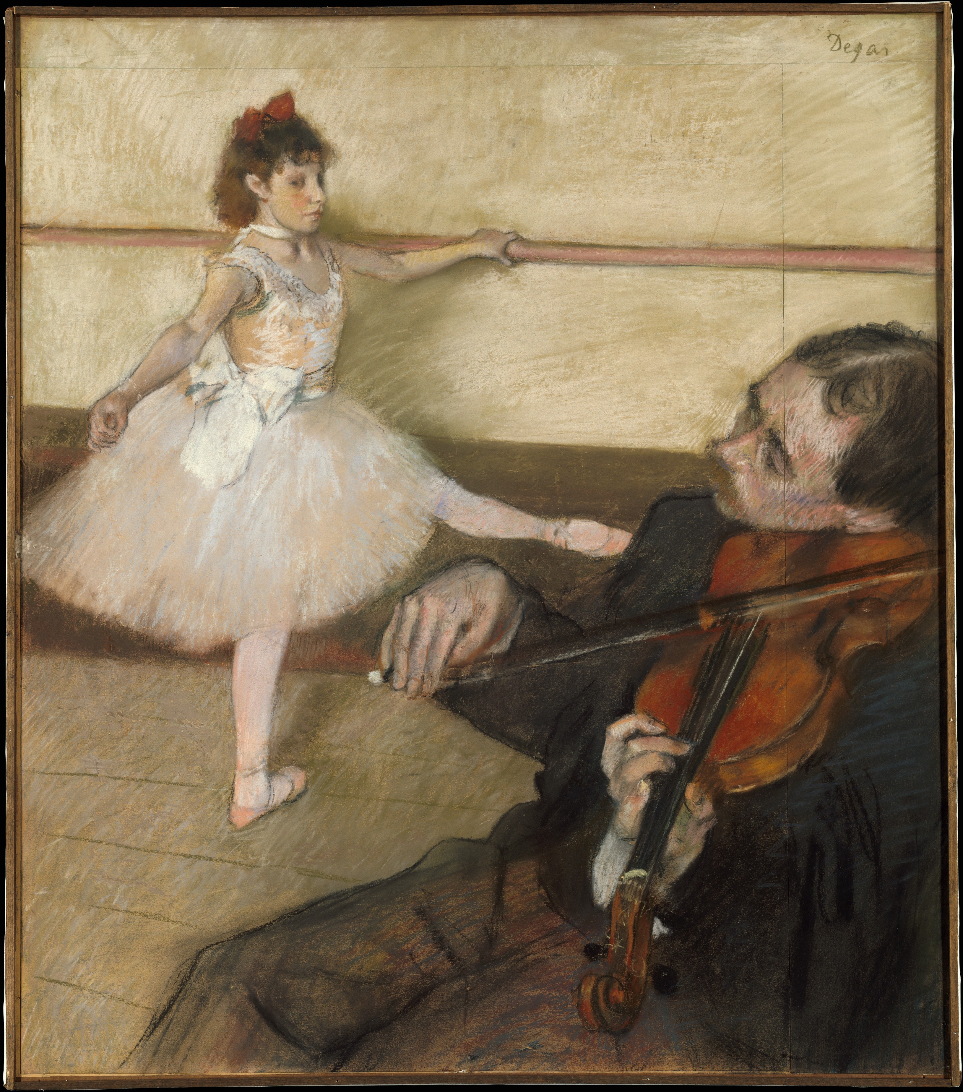 Edgar Degas The Dance Lesson The Metropolitan Museum of Art