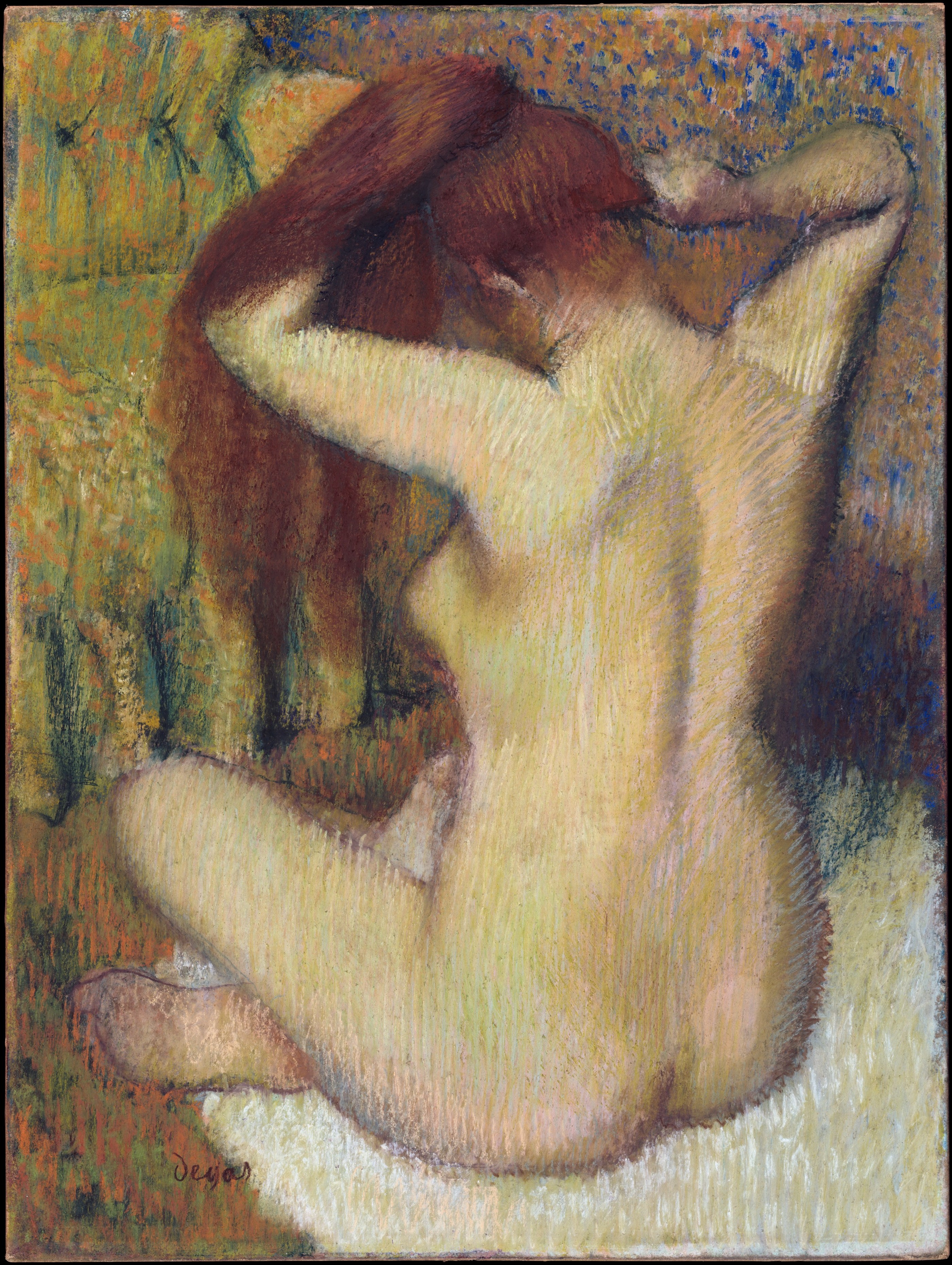 Edgar Degas | Woman Combing Her Hair | The Metropolitan Museum of Art