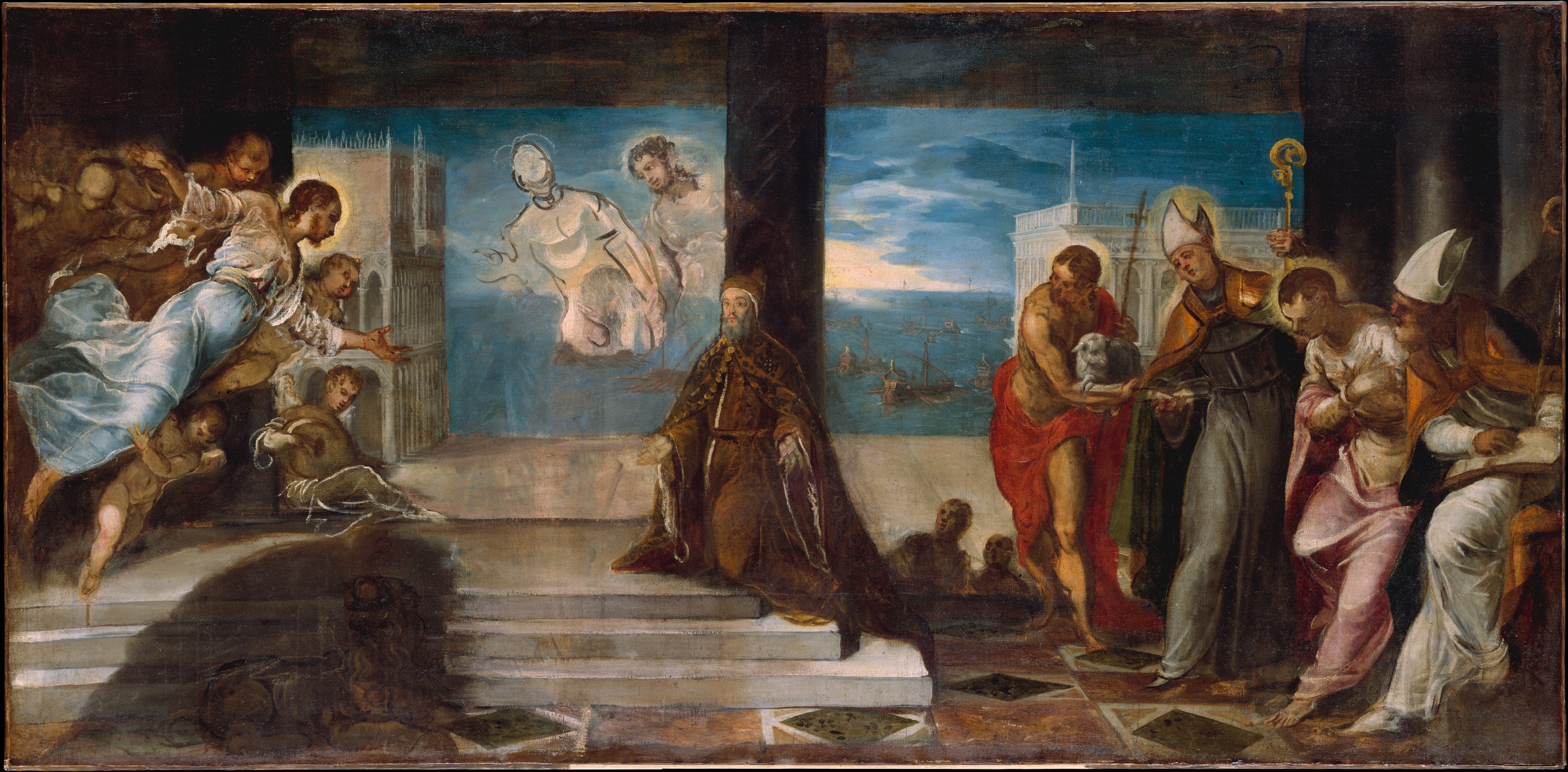 Предстала картина. Тинторетто художник Венеция. Веронезе чудо Святого марка. Якопо Тинторетто – Якопо робусти (1519-1594) «Распятие». Тинторетто четыре картины зале антиколледжо.