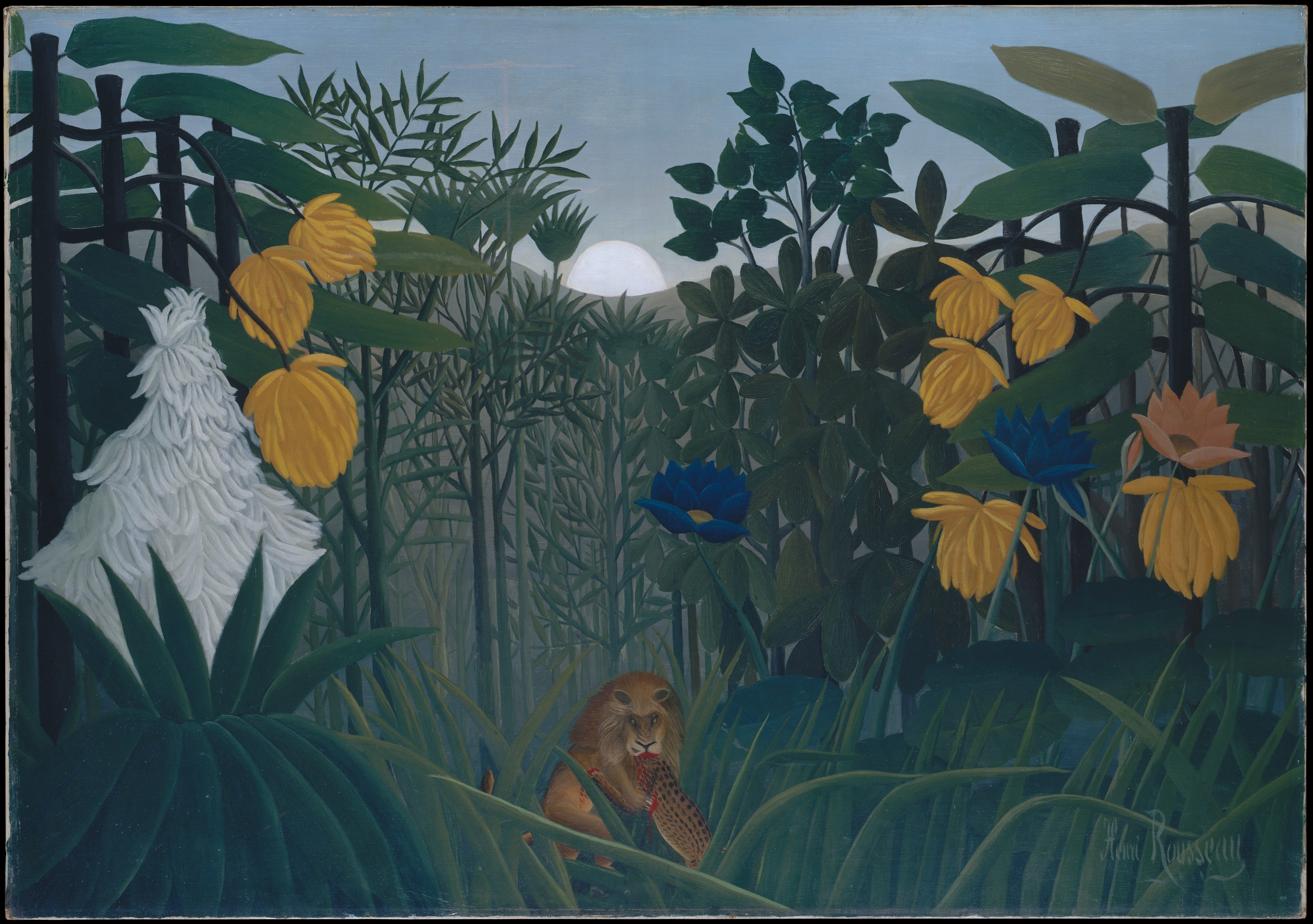 rousseau famous paintings