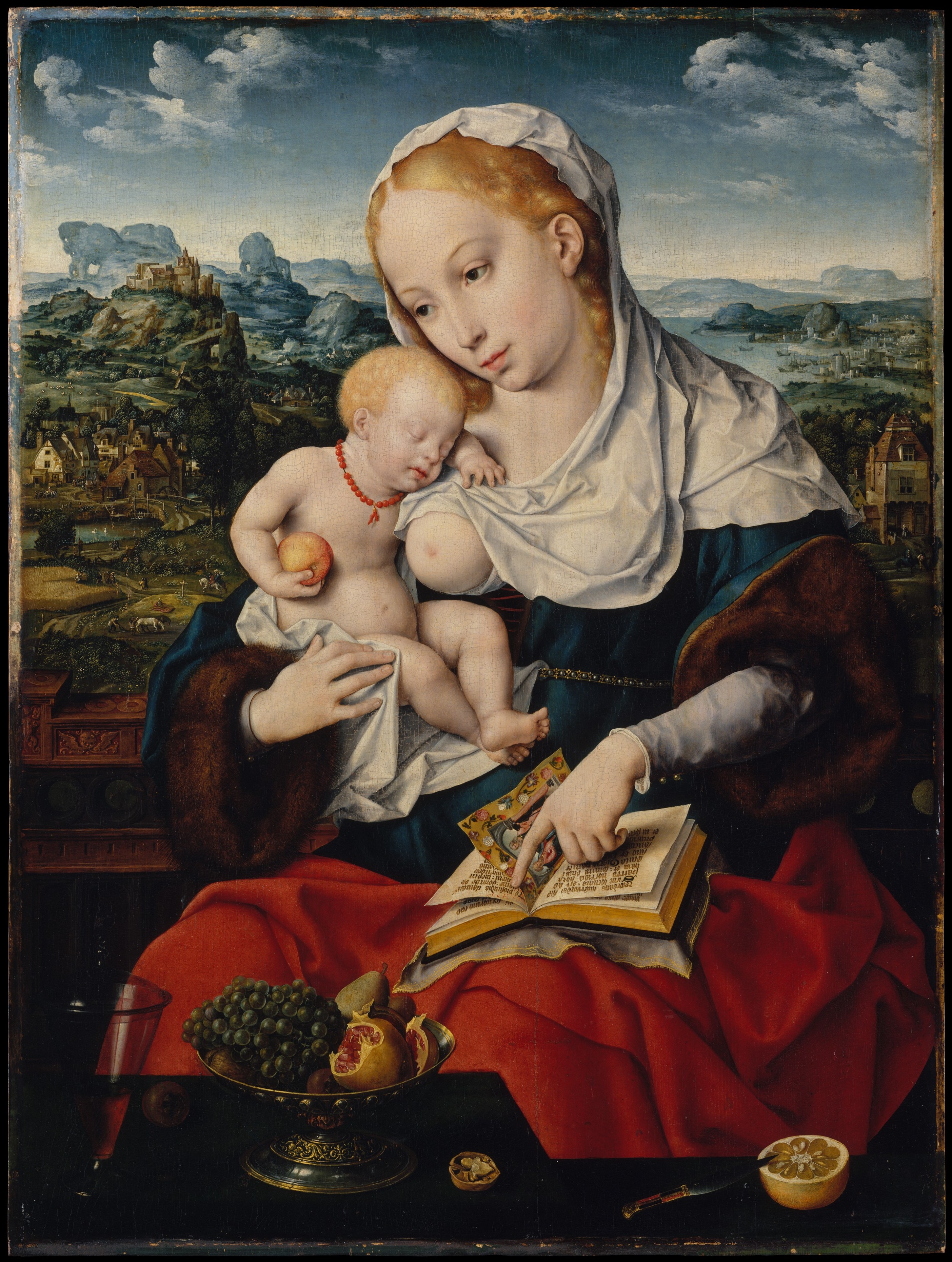 Madonna And Child Painting