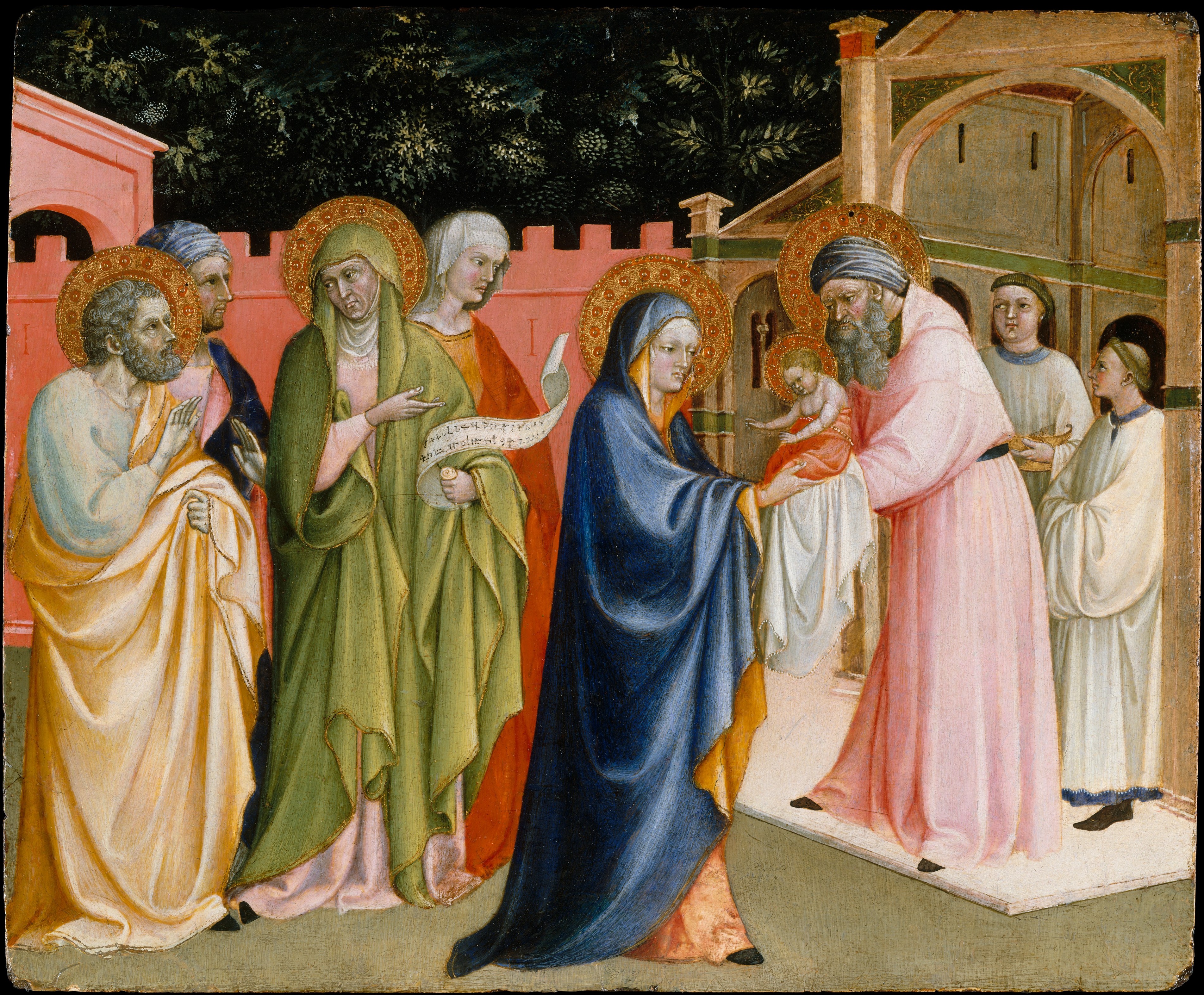 the presentation of our lady to the temple