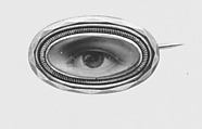 Eye Miniature, British Painter British, Ivory